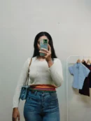 Colourful Crochet Bust 32-34