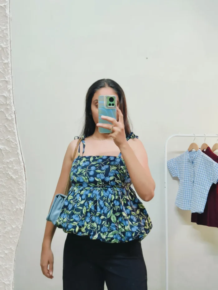 One Strip Blue Bust 34-36