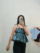 One Strip Blue Bust 34-36