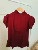Red Formal Top - Bust upto 32