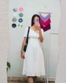 White elegant frock